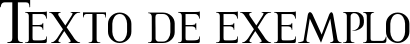 Image preview of font Romanus