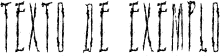 Image preview of font Scar Bleed