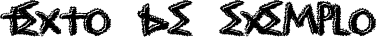 Image preview of font ShockTreatment