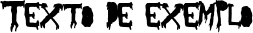 Image preview of font SlashThirty