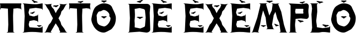 Image preview of font Spooky Ghost