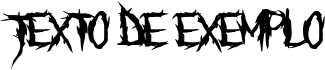 Image preview of font The Defiler