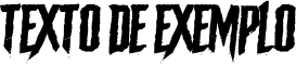 Image preview of font The Macabre
