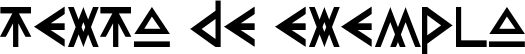 Image preview of font Thors Hammer