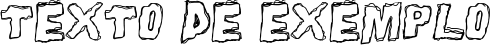 Image preview of font ToughHorror