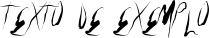 Image preview of font UniversalFreaky