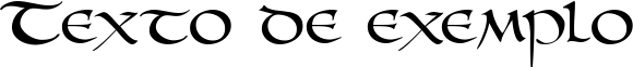 Image preview of font UnZialish