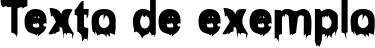 Image preview of font Wet1 Becker