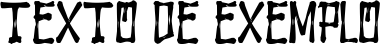 Image preview of font Wolfraid Italic