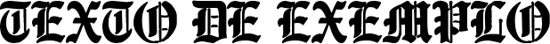 Image preview of font Ye Old Shire Outline